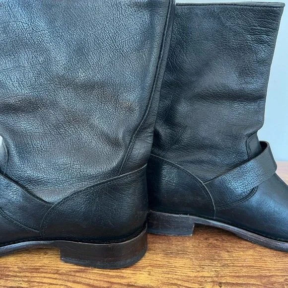 Frye Jenna engineering bootie. Size 7 black - Picture 10 of 12